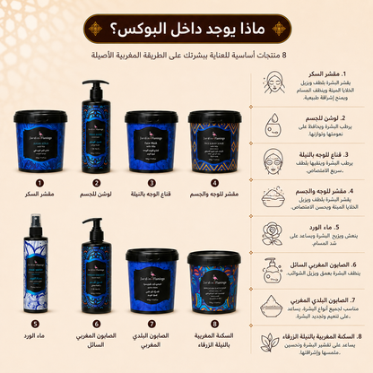 Moroccan Neela Blue Body Care Ritual